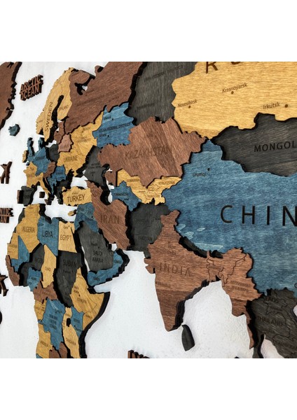 Leo Ahşap Dünya Haritası fırsatları