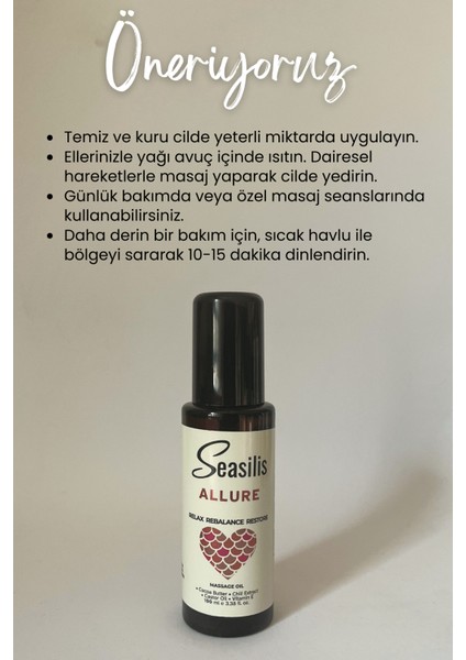 Allure Masaj Yağı - 100 ml fırsatları