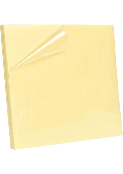 10 Adet Büyük Plaka 35X35 cm Çift Taraflı Yapışkanlı Bant