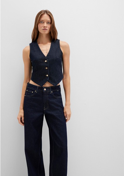 Polina Gold Premium Rinse Jean Yelek 1110754-90555