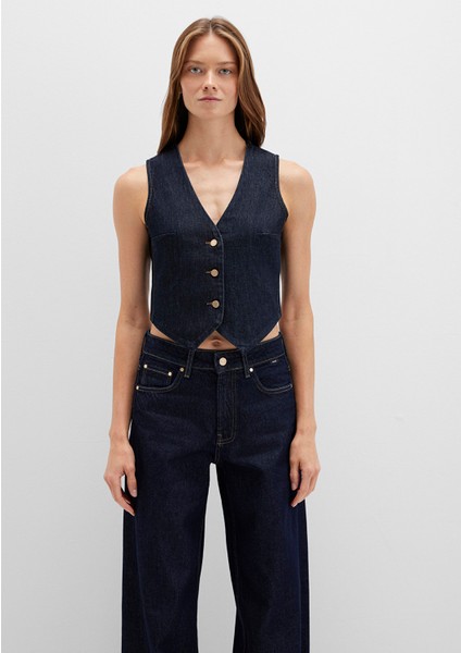 Polina Gold Premium Rinse Jean Yelek 1110754-90555