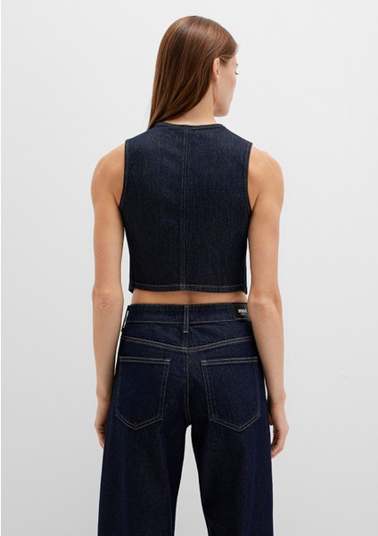 Polina Gold Premium Rinse Jean Yelek 1110754-90555