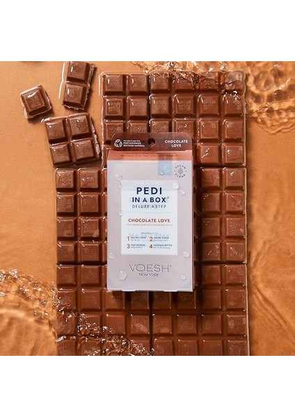 Pedi In A Box Deluxe 4 Adımlı Pedikür Seti Çikolata modelleri