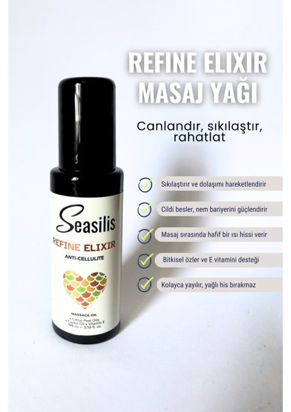 Refine Elixir Masaj Yağı - Antiselülit 100 ml modelleri