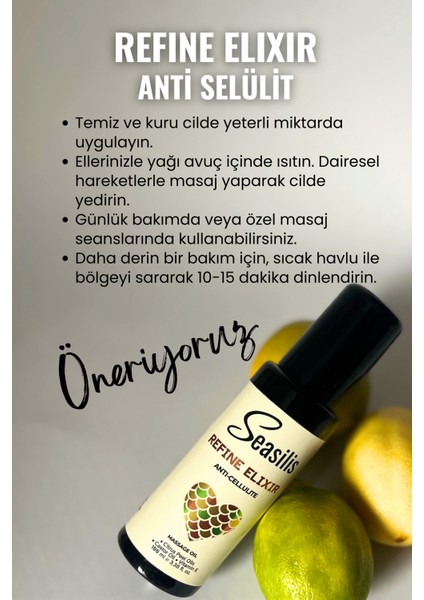 Refine Elixir Masaj Yağı - Antiselülit 100 ml indirimleri