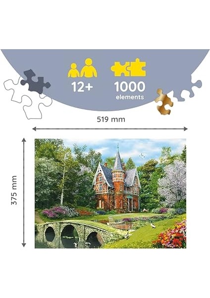 Viktorya Dönemi Evi (Ahşap Yapboz) fiyatları