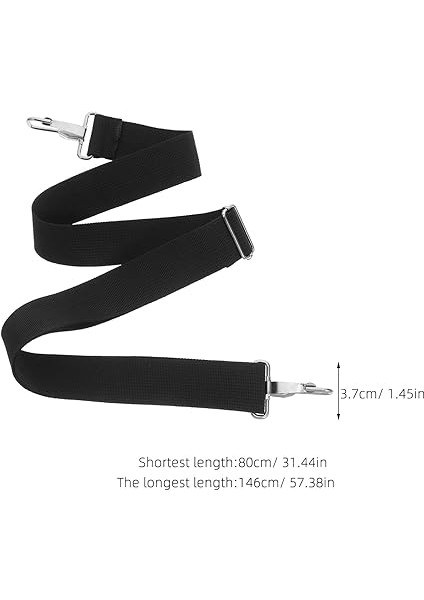 Trampet Askısı Askısı - Ayarlanabilir Yürüyüş Davul Kemeri Naylon Omuz Askısı Yürüyüş Bandosu ve Kolordu Performansları Için Yedek 145CM fiyatları