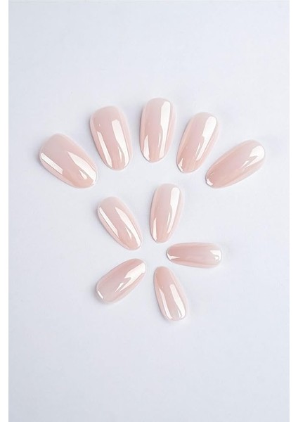 Beauty Takma Tırnak Seti & Zararsız Yapıştırıcı Hailey Bieber Rengi fiyatları