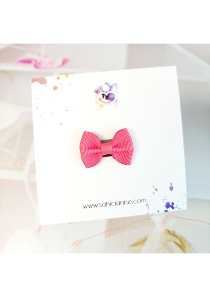 Mini Fiyonk Saçsız Bebek Tokası 3cmseyrek Saçlı Bebeklere Özel Toka