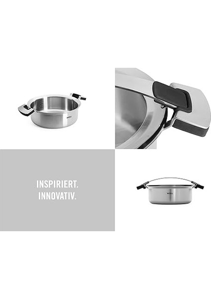 Woll Concept Pro Çelik Sığ Tencere 24CM fiyatları