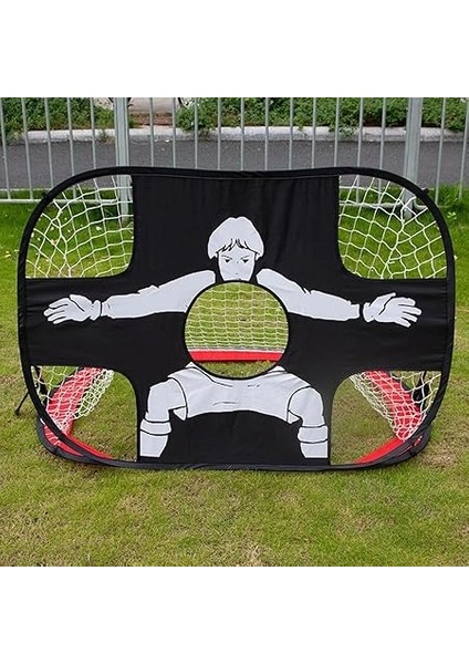 Çok Fonksiyonlu 2'si 1 Arada Mini Futbol Eğitim Kalesi Hem Açık Hem Kapalı Futbol Antreman Ka Siyah fiyatları