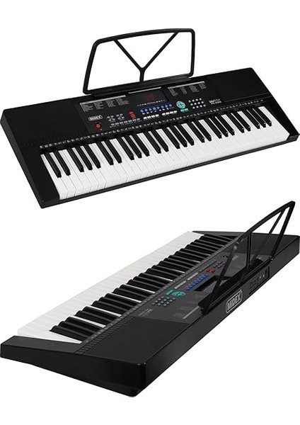 PS-2500 LED Ekran 61 Tuşlu Org Çanta Notalık ve Adaptörlü (300 Ses 300 Ritim) modelleri