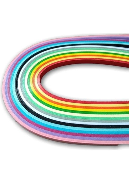 Quilling/quiling Set (Kalın) 1X50 cm 150 Kağıt Şerit fırsatları
