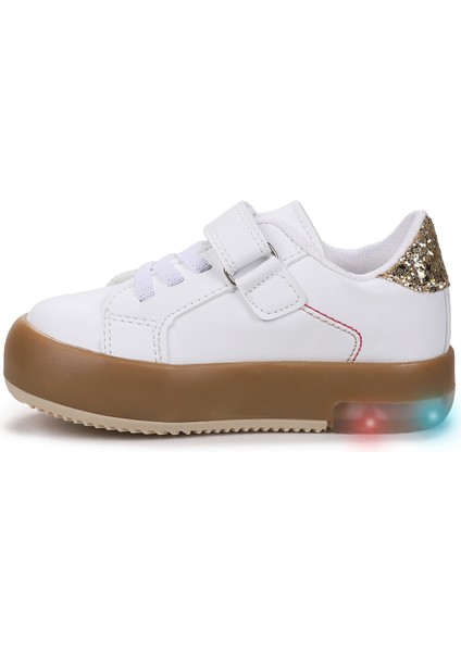 Rena Günlük Cırtlı Işıklı Kız Bebek Spor Ayakkabı fırsatları