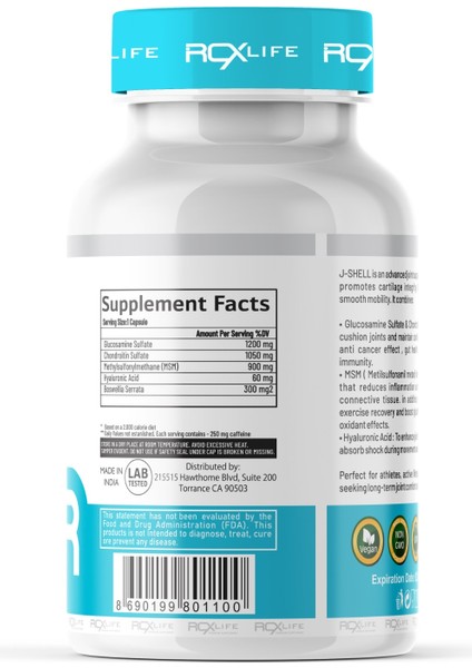 J-Shell-Glukozamin Vi fiyatları