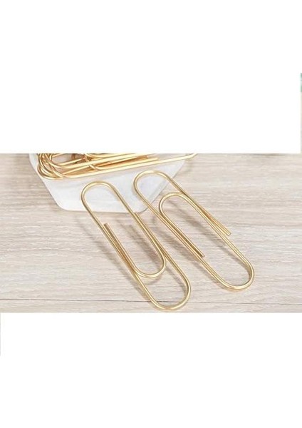 Altın Rengi 33MM Ataş -100 Adt -1 Kutu