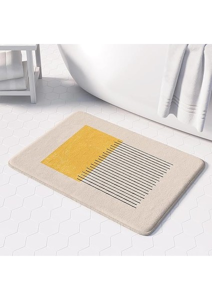 Sevimli Tasarımlı Mikrofiber Banyo Paspası, Kaymaz Taban, Makinede Yıkanabilir, Banyo Halısı (79_BPSM, 2'li Takım) fiyatları