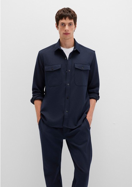 Mavi Black Lacivert Cepli Gömlek 0211729-86415