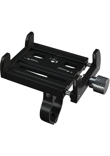 Mobile KR01 Bisiklet Motorsiklet Gidon Telefon Tutucu,metal Vidalı Siyah