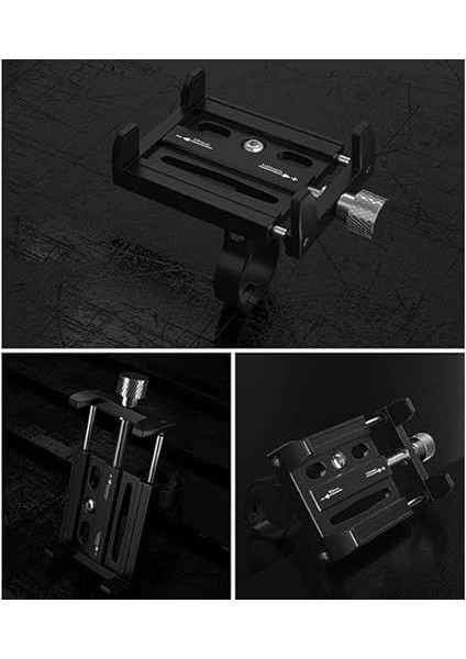 Mobile KR01 Bisiklet Motorsiklet Gidon Telefon Tutucu,metal Vidalı Siyah indirimleri