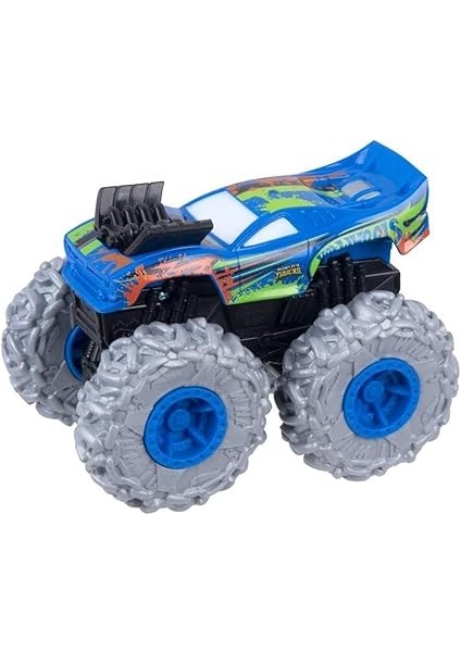Wheels Monster Trucks 1:43 Çek Bırak Arabalar GVK37-GVK40 fiyatları