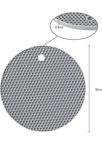 Home Silikon Nihale,tencere ve Çaydanlık Altlığı,yanmaz Yapışmaz Silikon Nihale (Yuvarlak) indirimleri