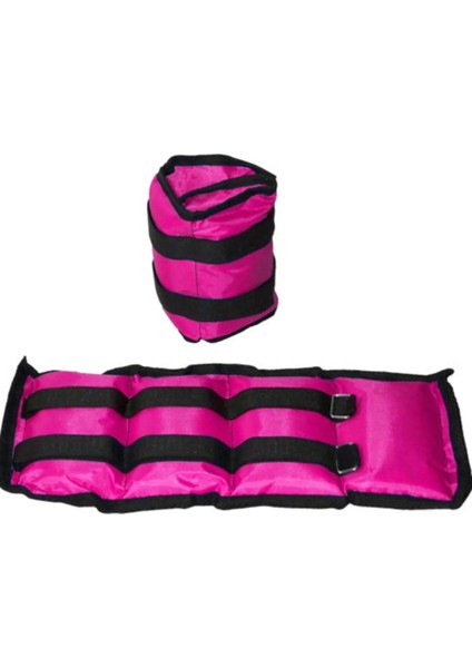 2 kg El Ayak Ağırlığı 2kg x 2 Adet Bilek Ağırlık Kum Torbası Çift Cırtlı