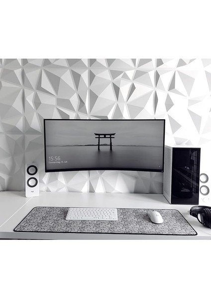 3D Duvar Panelleri Duvar Karoları 3D Beyaz Elmas Dokulu Pvc Duvar Karoları Oyun Odası, Oturma Odası Odası, Çamaşır Odası, Mutfak Fotoğrafçılığı Için Duvar Kağıdı 30 x 30 cm (6 Paket)