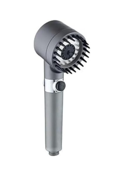 Start Stop Tuşlu Filtreli Basınçlı Masaj Etkili Duş Başlığı ( Gri) fiyatları