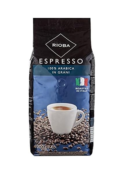 Rioba Espresso PLATINUM%100 Arabica Çekirdek Kahve 1kg