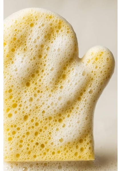 Eldiven Biçimli Araba Yıkama Süngeri, Çift Taraflı Temizlik Süngeri, Ergonomik Eldiven Tasarımı, Araç Dış Yüzey ve Jant Temizliği Için Uygun, Su ve Köpük Tutucu, Çizik Bırakmaz