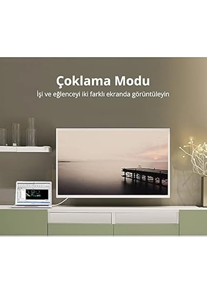 4K Mini Displayport HDMI Dönüştürücü Kablo, 3 Metre, Siyah fırsatları