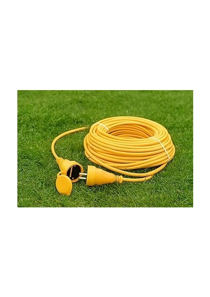 Seyyar Uzatma Kablosu, Erkek ve Dişi Fiş Kaplinli, Kapaklı Prizli, 3x2.5 Mm, Kalın Kablo, Bahçe, Şantiye, Atölye ve Dış Mekan Kullanımına Uygun, Güvenli Güç Bağlantı Kablosu (30 Metre) modelleri