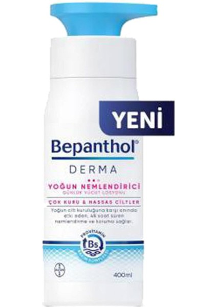 Bepanthol Derma Yoğun Nemlendirici Günlük Vücut Losyonu (400 Ml)