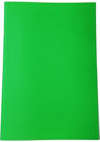 Seyes Defter A4 60 Yaprak Plastik Kapak (Yeşil)