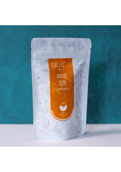 Tabii'm Havuç Tozu 100 gr fiyatları