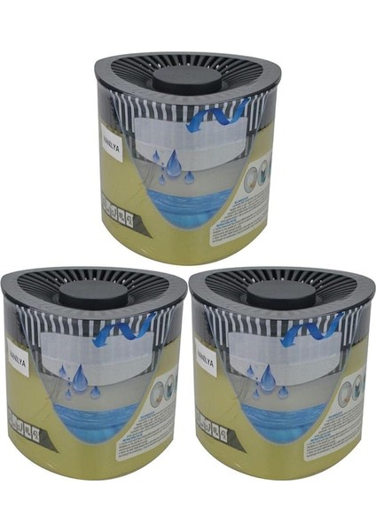 Nem Alıcılı ve Rutubet Giderici Aparat - 500 gr -Üçgen Vanilya 3'lü