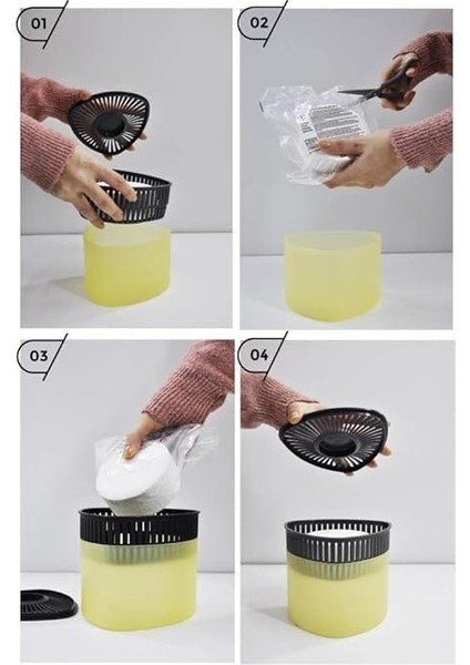 Nem Alıcılı ve Rutubet Giderici Aparat - 500 gr -Üçgen Vanilya 3'lü fırsatları