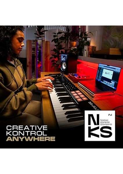 Oxygen 49 (Mkv) – 49 Tuşlu, Beat Pad, Aklıllı Akor, Akıllı Scale ve Arperggiator Özellikli Zengin Yazılım Paketli ile Gelen Mıdı Kontrolcü indirimleri