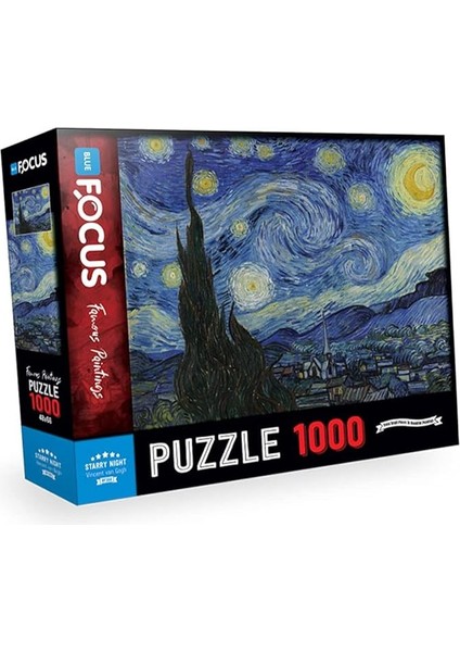 FOCUS-1000 Parça Puzzle - Yıldızlı Gece