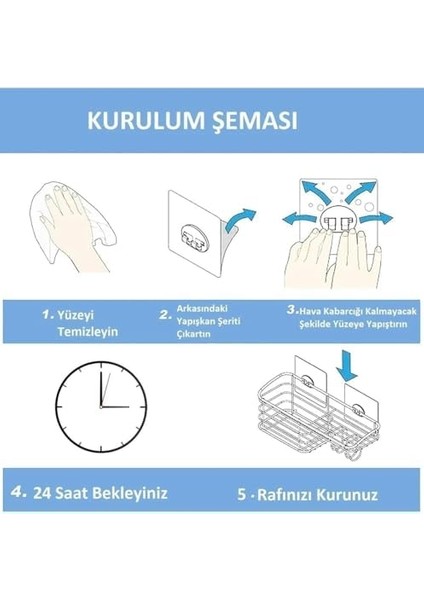 10’lu Güçlü Kendinden Yapışkanlı Kancalar – Su Geçirmez Şeffaf Askı, Duş ve Köşe Rafı Tutucu Yapışkan Askı Seti, Delmeden Montaj Için Pratik Çözüm-Delme Gerektirmez modelleri
