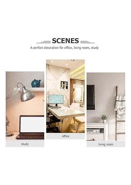 Duvara Monte Ünitesi Braketi Akrilik Ünitesi Standı Kulaklık Standı Kulaklık Raflı Oyun Ünitesi Tutucu modelleri