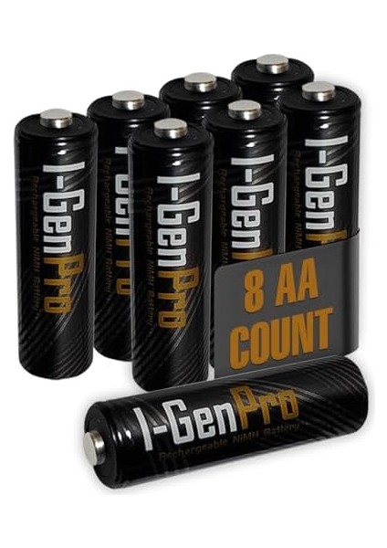 Pro P103 8 Adet Aa 2950 Mah Şarj Edilebilir Pil 1.2V Ni-Mh Şarjlı Pil fiyatları