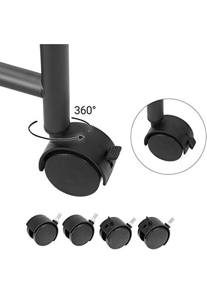 Çamaşır Ayırıcı, Tekerlekli ve 2 Bölmeli, Çamaşır Sepeti, Çantalı Çamaşır Arabası, Toplam Kapasite 90 L, Gri, LSF002GS fiyatları