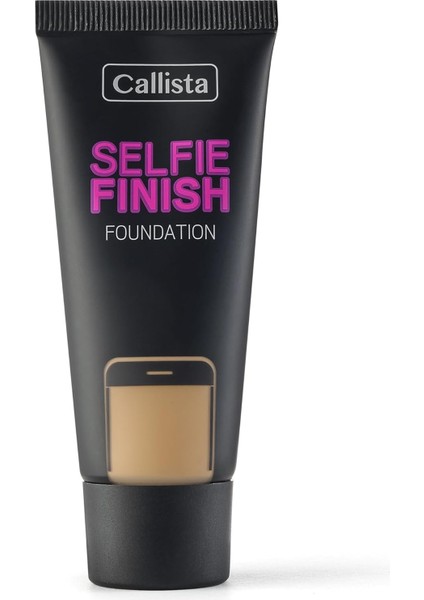 Callista Selfie Finish Fondöten 140 Honey Beige