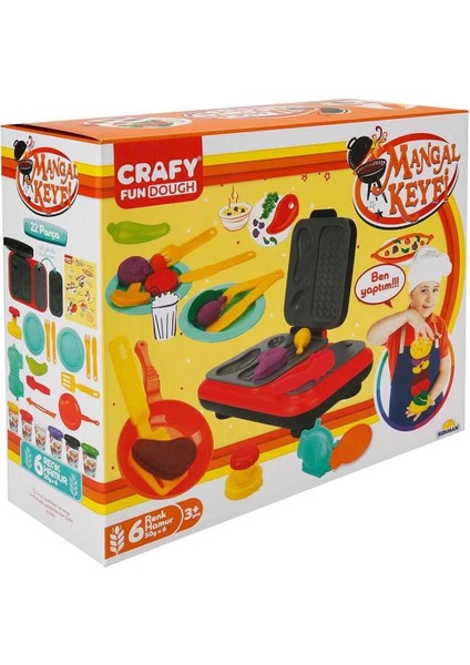 Oyun Hamur Seti Mangal Keyfi 6X50GR modelleri