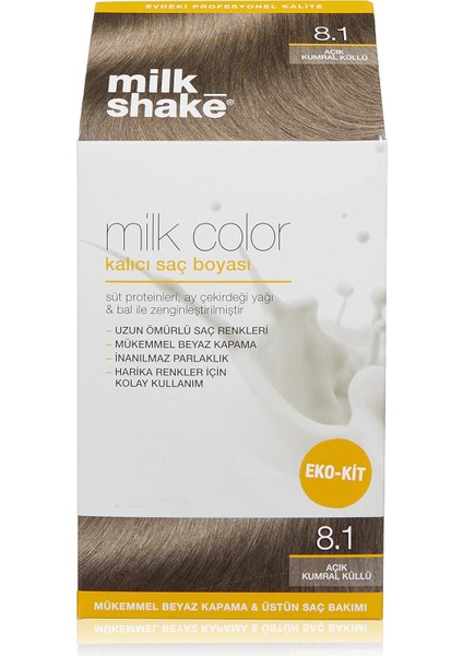 Milk Shake Milk Color Eko Kit 8.1 1 Paket(1 x 0.5 G) modelleri