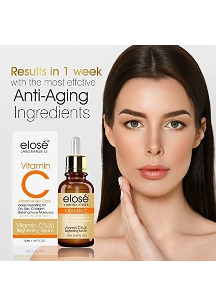 Derma Derm Elose Aydınlatıcı C Vitamini Serumu (50 Ml) fiyatları