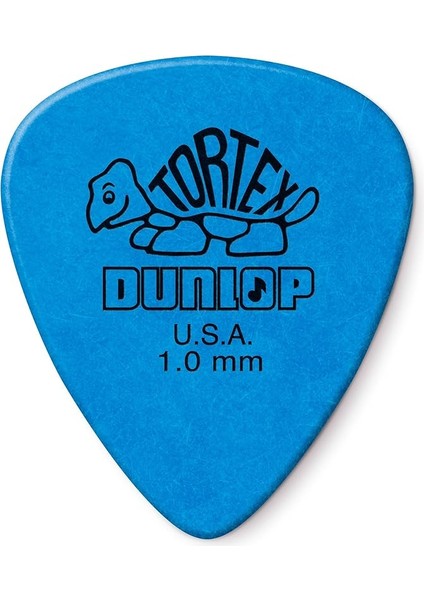 Dunlop Tortex Standart 1,0 mm Mavi Gitar Penaları-36 Paket (418B1.0)