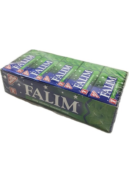 Falim Şekersiz Sakız Nane Aromalı 5&apos;li 7 G x 20 Adet fiyatları